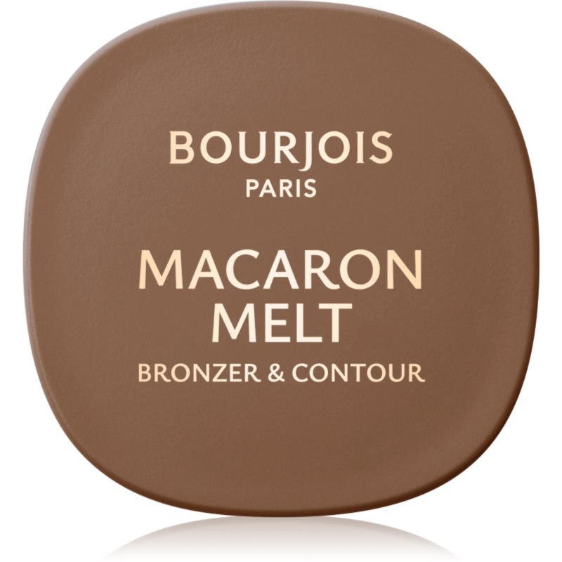 Bourjois Macaron Melt Bronzer & Contour bronzer e cipria per contouring 2 in 1 colore 02 Milky Mocha 5 g