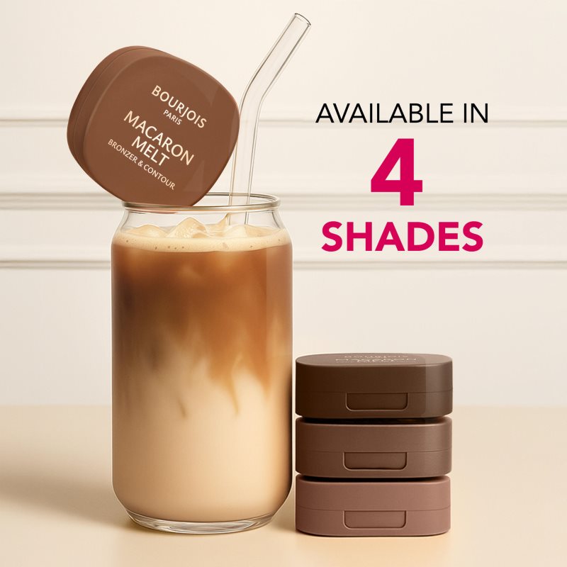 Bourjois Macaron Melt Bronzer & Contour bronzer a konturovací pudr 2 v 1 odstín 02 Milky Mocha 5 g (obrázek 10)