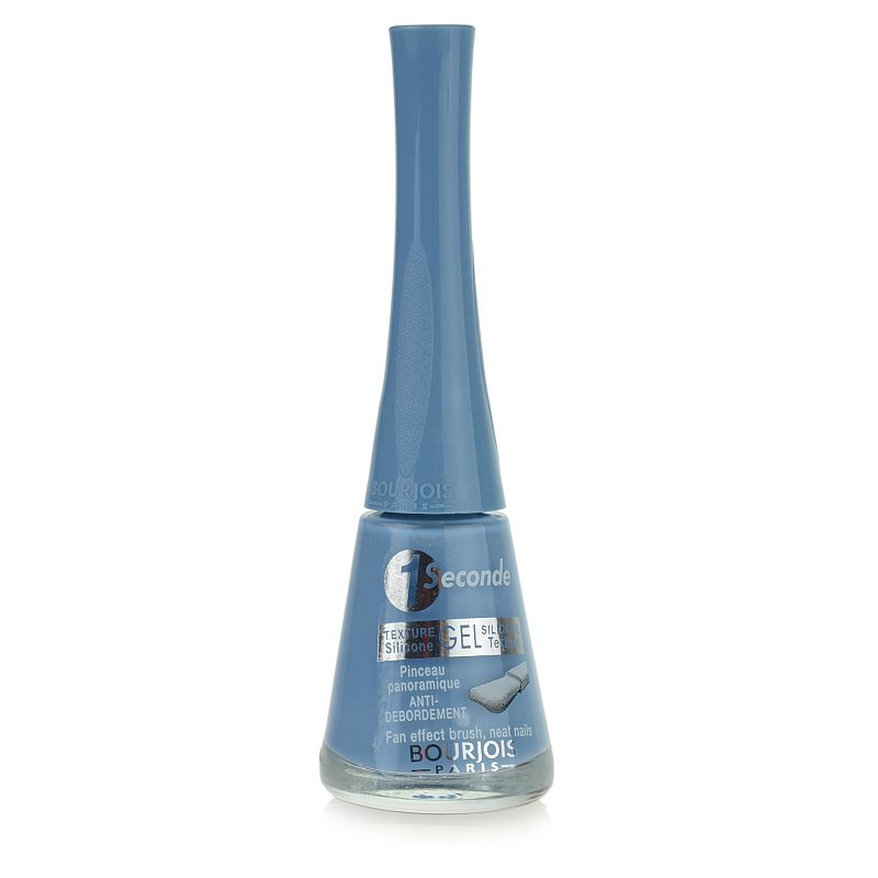 

Bourjois 1 Seconde Nail Enamel лак для нігтів відтінок 08 Bleu Water