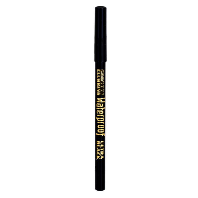 Bourjois Contour Clubbing водостійкий контурний олівець для очей відтінок 54 Ultra Black 1.2 гр