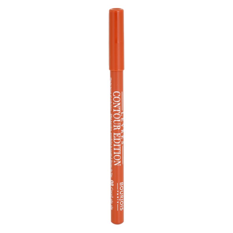 Bourjois Contour Edition стійкий олівець для губ відтінок 08 Corail Aie Aie 1.14 гр