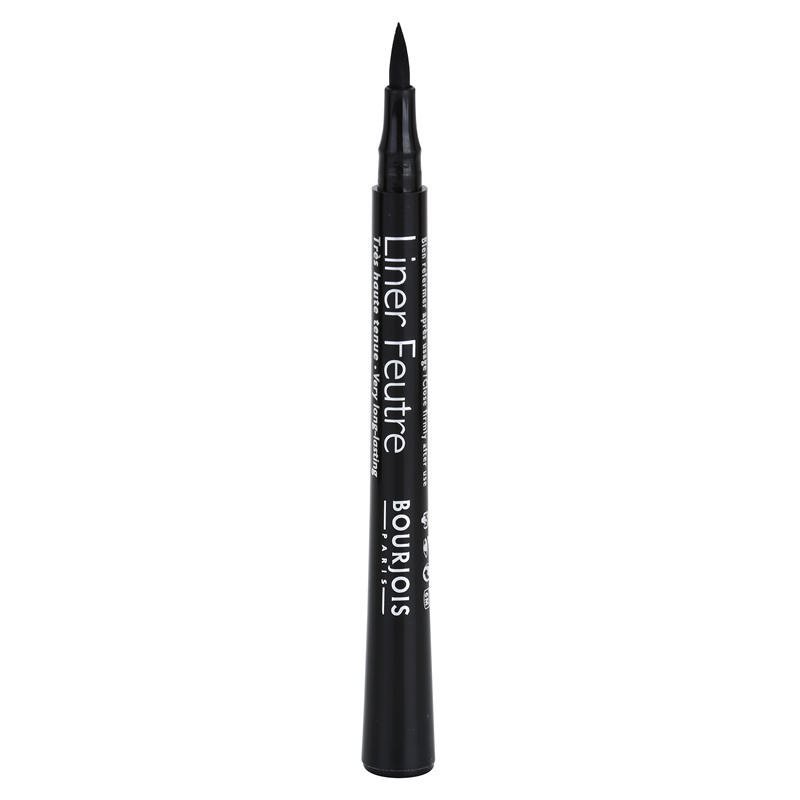 

Bourjois Liner Feutre стійкий фломастер для очей відтінок 011 Noir 0,8 мл