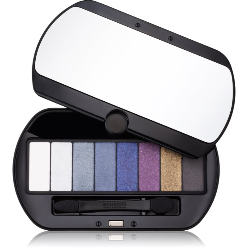 

Bourjois Le Smoky палітра тіней для повік 8 кольорів відтінок 02 Le Smoky