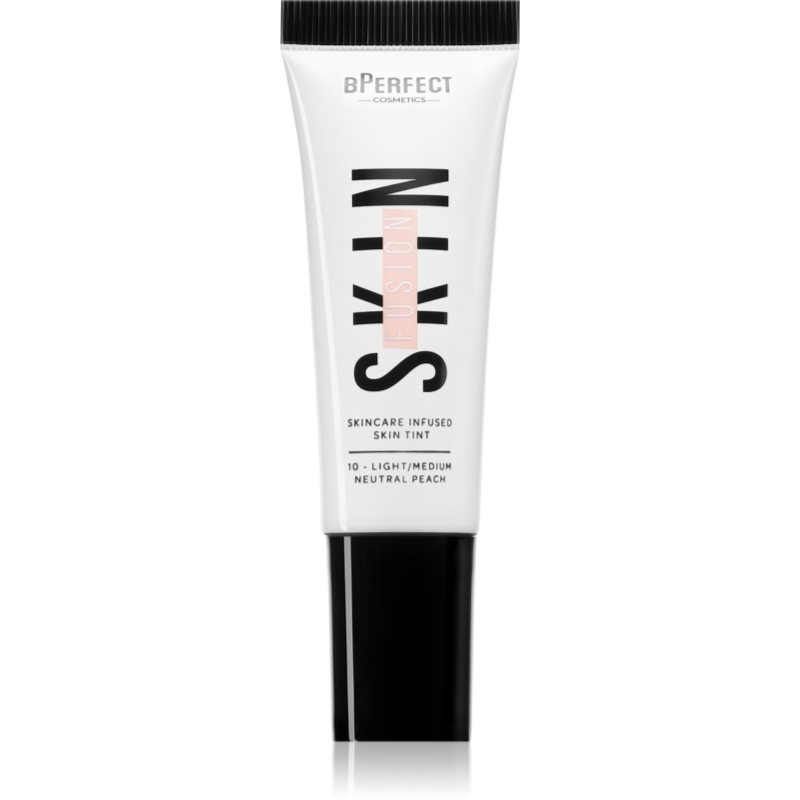 BPerfect Skin Fusion Travel mini tónovací krém cestovné balenie odtieň light/medium neutral peach 10 ml