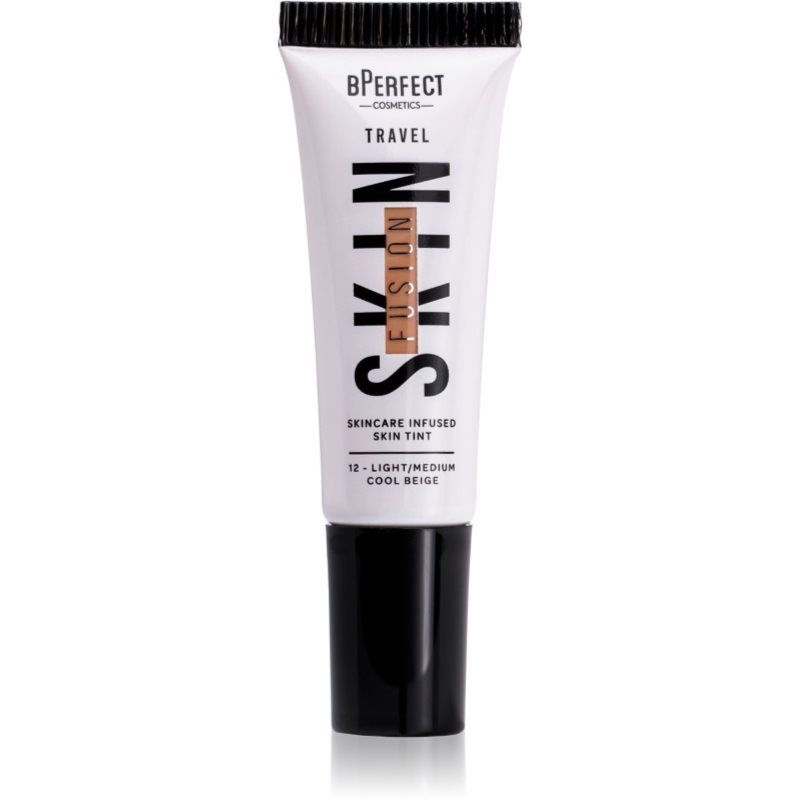BPerfect Skin Fusion Travel mini tonirana krema potovalno pakiranje odtenek light/medium cool beige 10 ml