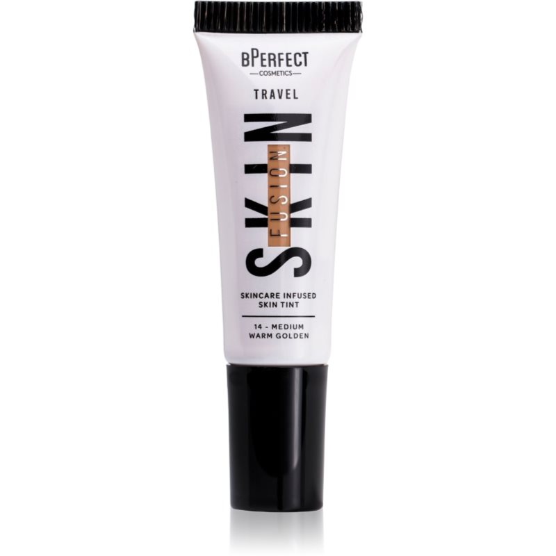 BPerfect Skin Fusion Travel mini tonirana krema potovalno pakiranje odtenek medium warm golden 10 ml