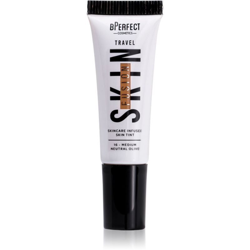 BPerfect Skin Fusion Travel mini tonirana krema potovalno pakiranje odtenek medium neutral olive 10 ml