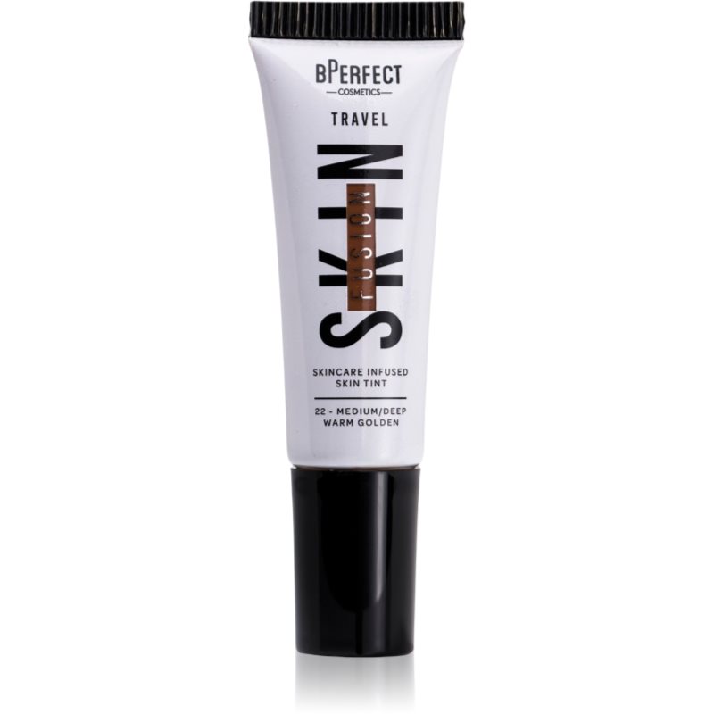 BPerfect Skin Fusion Travel mini tonirana krema potovalno pakiranje odtenek medium/deep warm golden 10 ml