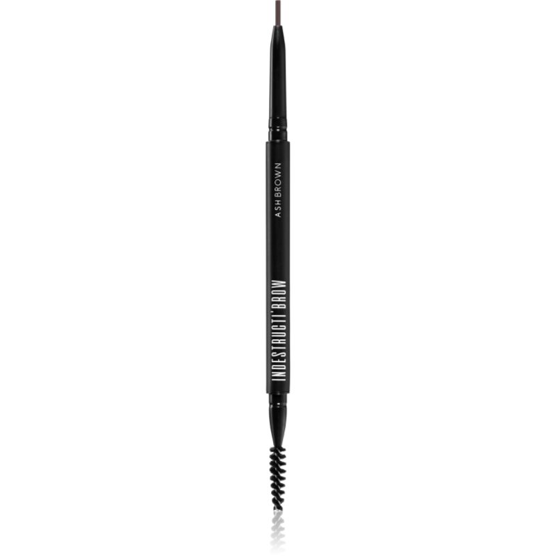 BPerfect IndestructiBrow Pencil long-lasting eyebrow pencil with brush shade Ash Brown 10 g