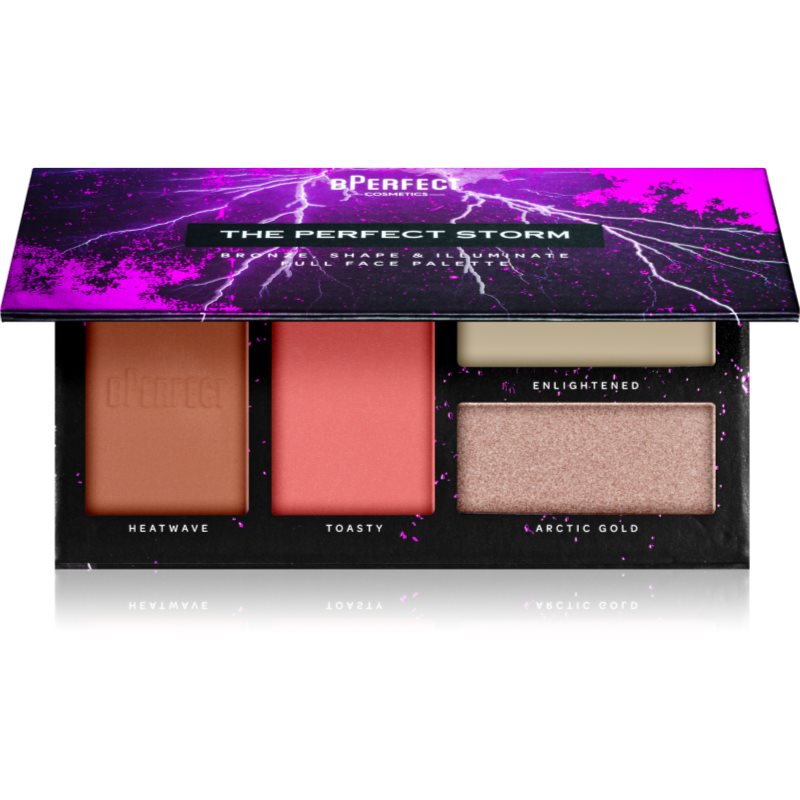 BPerfect The Perfect Storm Lidschatten & Kontourpalette 19,2 g