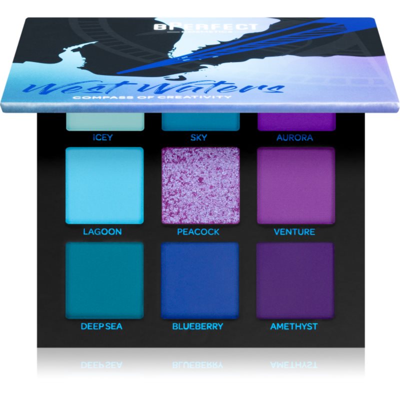 BPerfect Compass Of Creativity Quad Shadow Collection Eyeshadow Palette Set