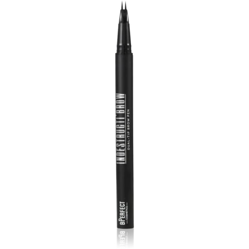 BPerfect Indestructi'Brow Dual-tip Brow Pen obojstranná ceruzka na obočie odtieň Irid Brown 1 g