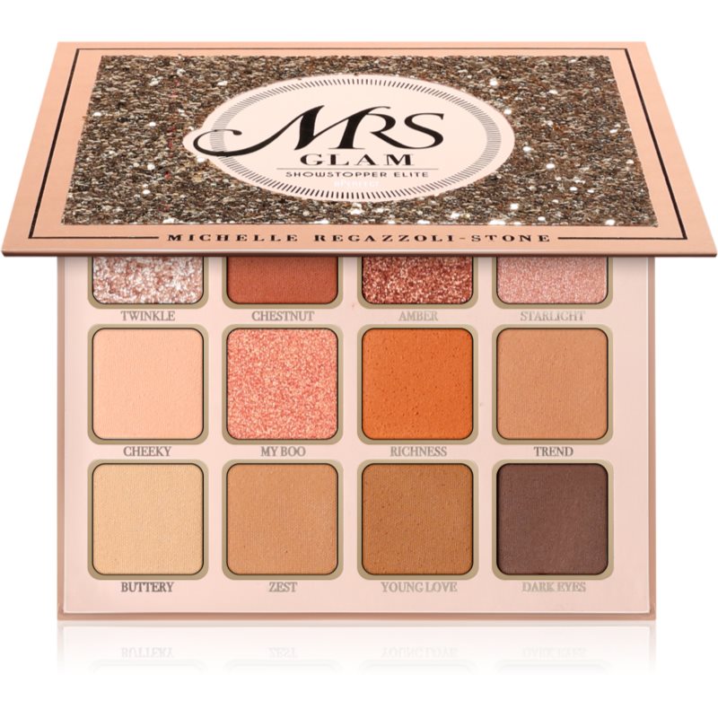 BPerfect Mrs Glam Showstopper Elite Palette oogschaduw palette 16.8 g