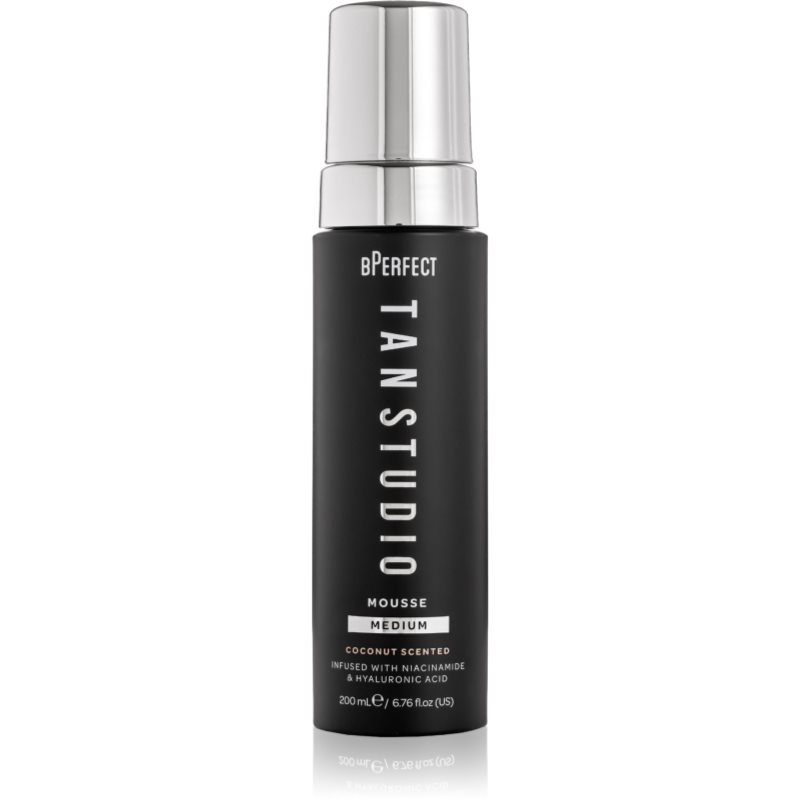BPerfect Tan Studio Mousse Express samoporjavitvena pena z vonjem Coconut 200 ml