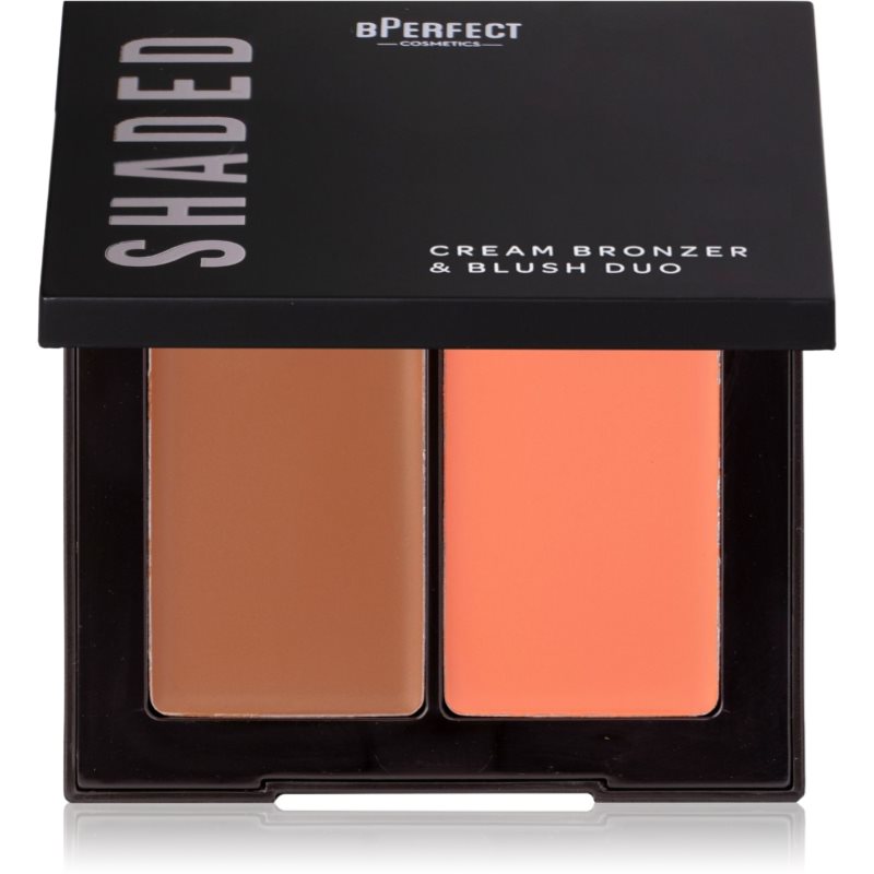BPerfect Shaded Cream Bronzer & Blush Duo bronzer and blusher shade 05 Deep 7 g