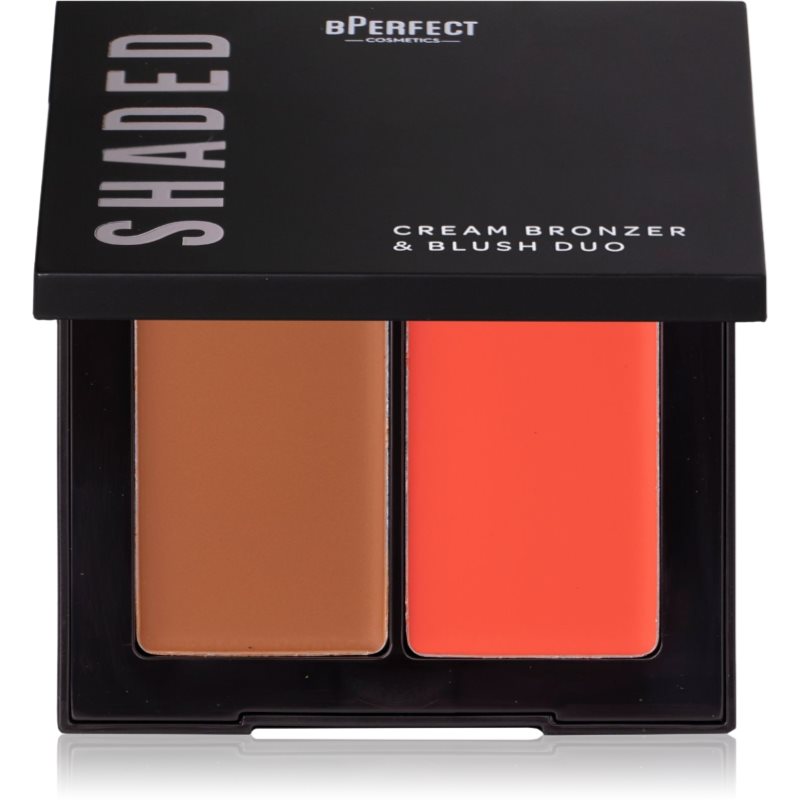 BPerfect Shaded Cream Bronzer & Blush Duo Päikesepuuder ja põsepuna varjund 02 Medium 7 g