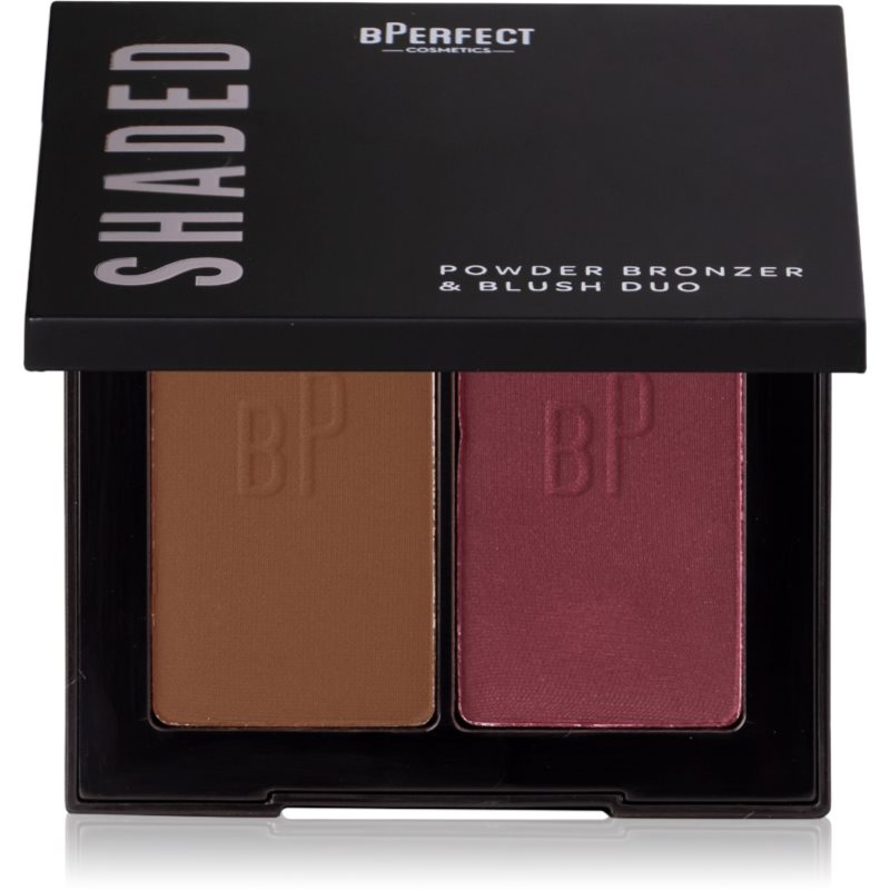 BPerfect Shaded Powder Bronzer & Blush Duo bronzer and blusher shade 02 Medium 7 g