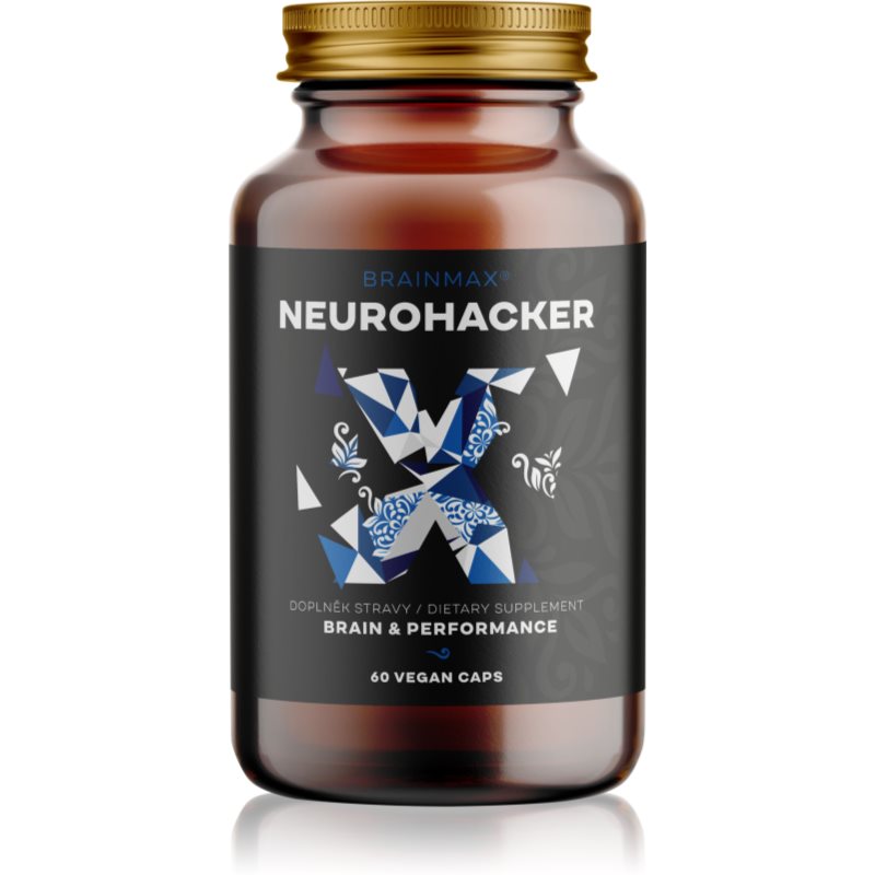 BrainMax NeuroHacker Dopamine Upgrade podpora koncentrace a duševního výkonu 60 cps