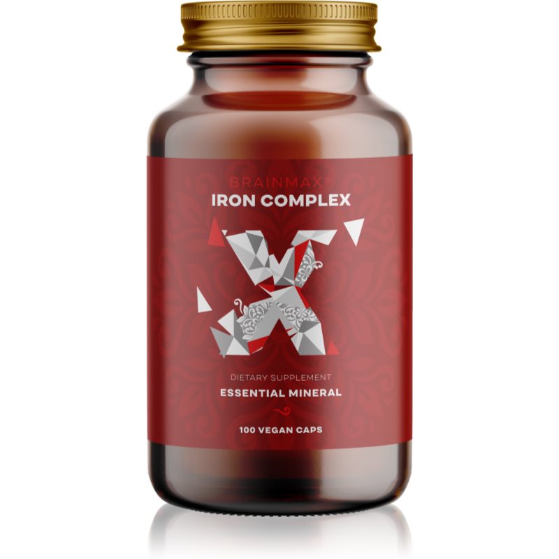 BrainMax Iron Complex podpora krvetvorby 100 cps