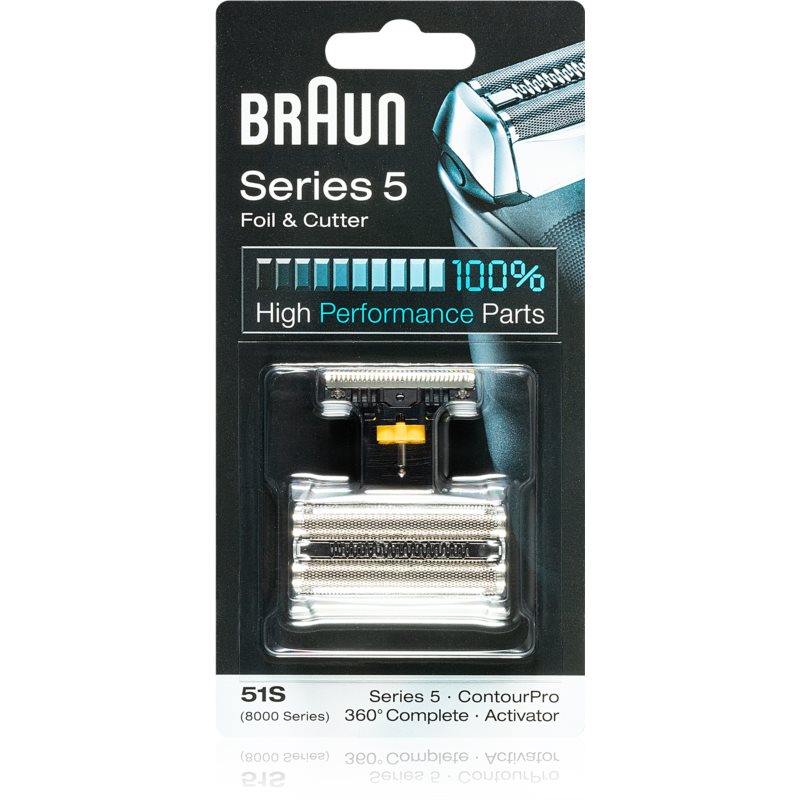 Braun Series 5 Foil & Cutter 51S skustuvo ašmenys 1 vnt.