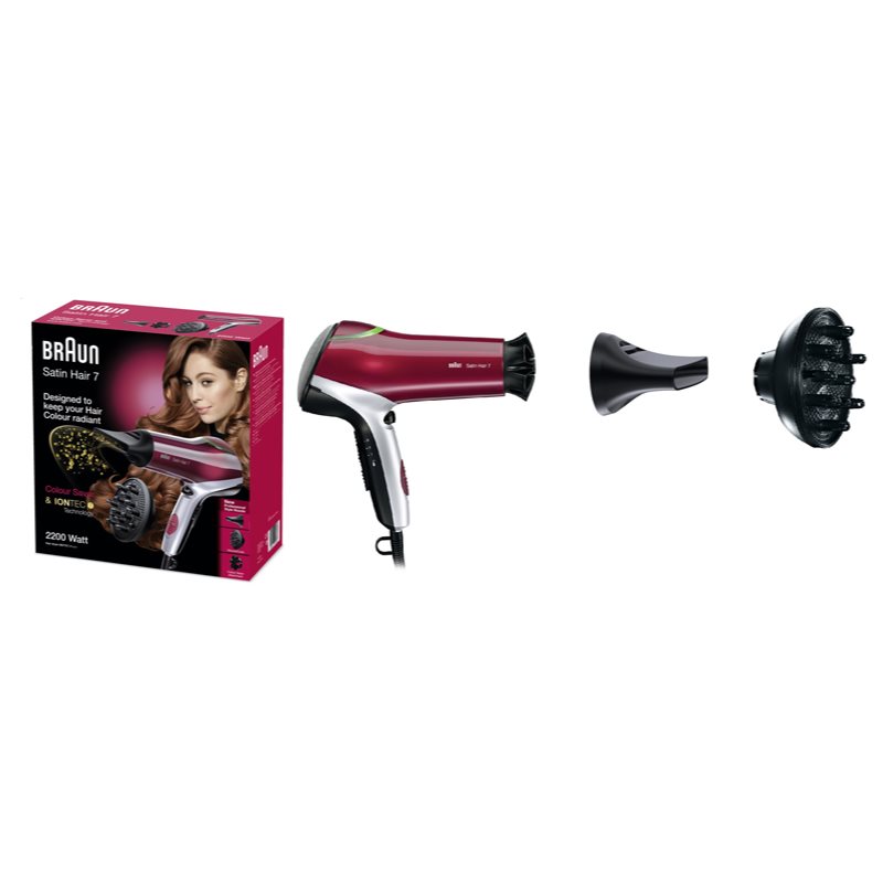 

Braun Satin Hair 7 Colour HD 770 фен для волосся