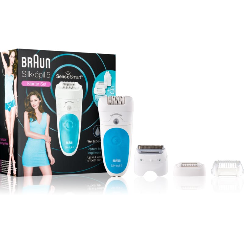 

Braun Silk-épil 5 SensoSmart 5-890 епілятор із «розумним» сенсором тиску