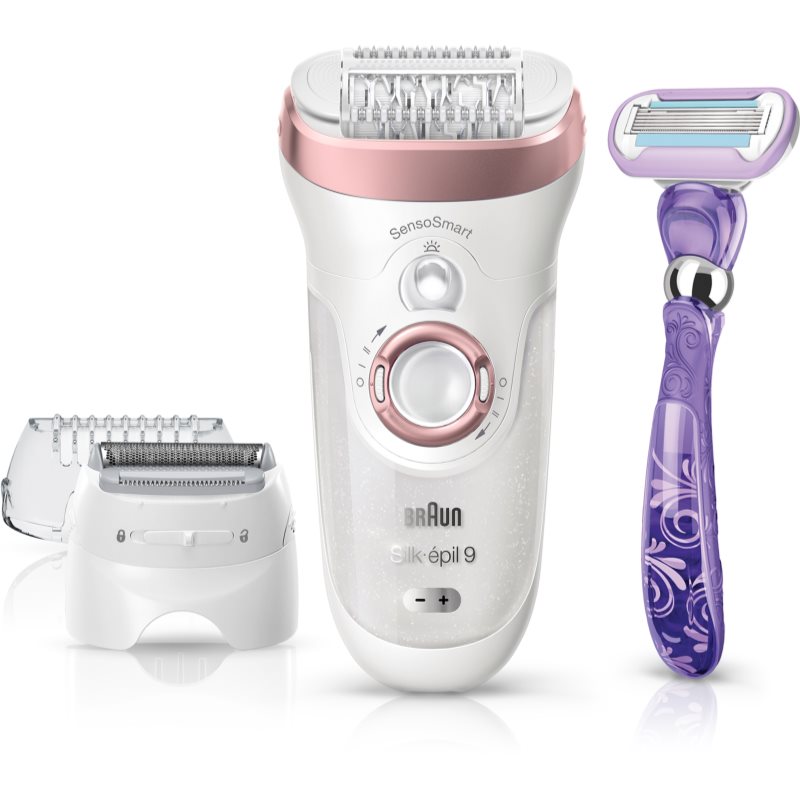 

Braun Silk-épil 9 SensoSmart Wet & Dry 9/870 епілятор із «розумним» сенсором тиску
