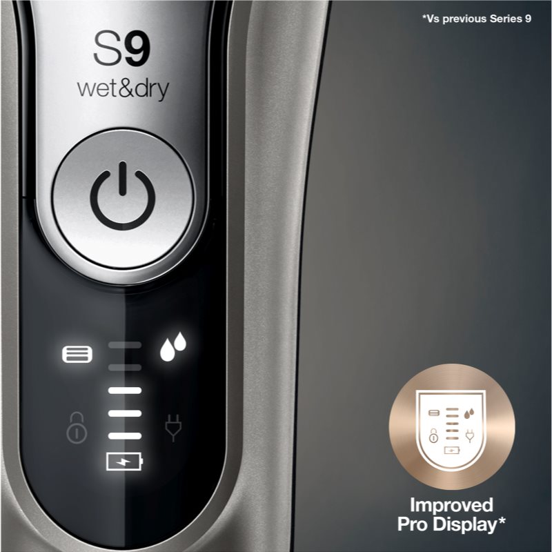 Braun Series 9 9325s Graphite with Charging Stand planžetový holicí strojek 9325s graphite 1 ks (obrázek 4)