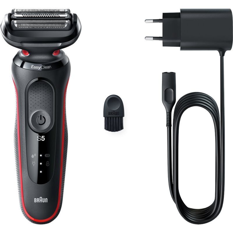 Braun Series 5 51-R1000s electric shaver Red

