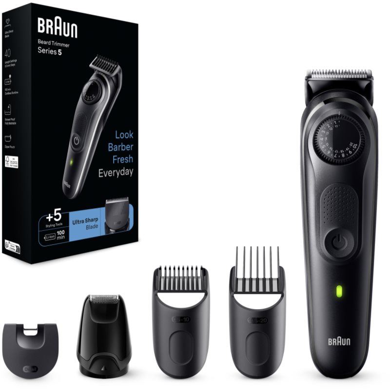 Braun Series 5 BT5421 beard trimmer + styling tools
