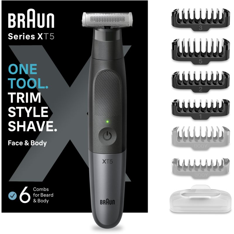 Braun Series X XT5200 zastrihávač a holiaci strojček na bradu