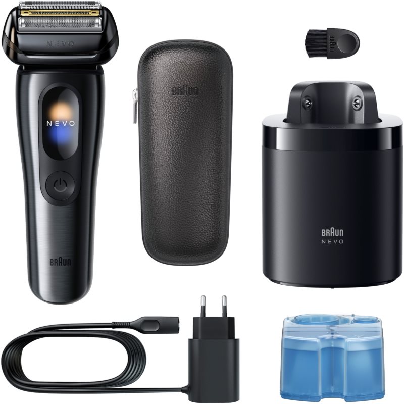 Braun NEVO 15010C električni brivnik s čistilno in polnilno postajo 1 kos