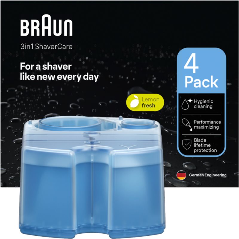E-shop Braun CCR Refill LemonFresh náhradní náplně do čisticí stanice s vůní Lemon Fresh 4 ks