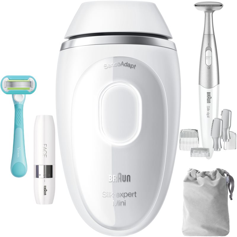 Braun IPL Silk·expert Mini PL1115 IPL Epilierer für Körper, Gesicht, Bikini- und Achselbereich 1 St.
