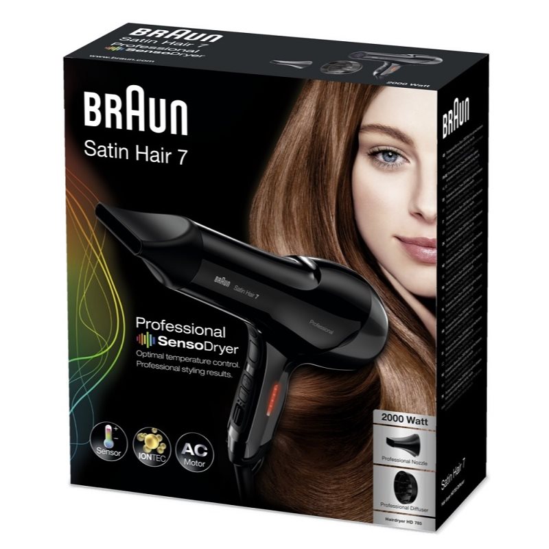 BaByliss Braun Satin Hair 7 HD 785 фен для волосся 1 кс