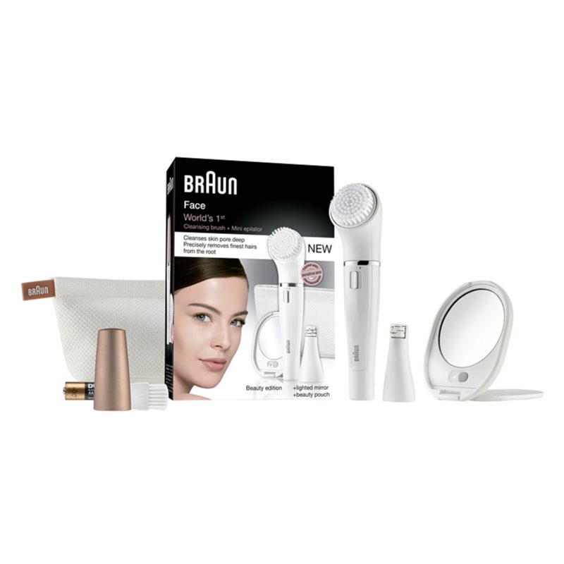 

Braun Face 831 епілятор та щітка для обличчя