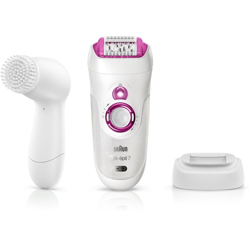 

Braun Silk épil 7-539 епілятор з очищаючою щіткою для обличчя
