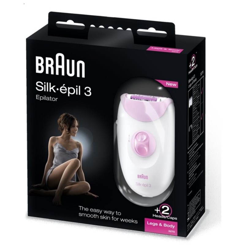 Braun Silk-épil 3 3270 Epilator For The Body 1 Pc