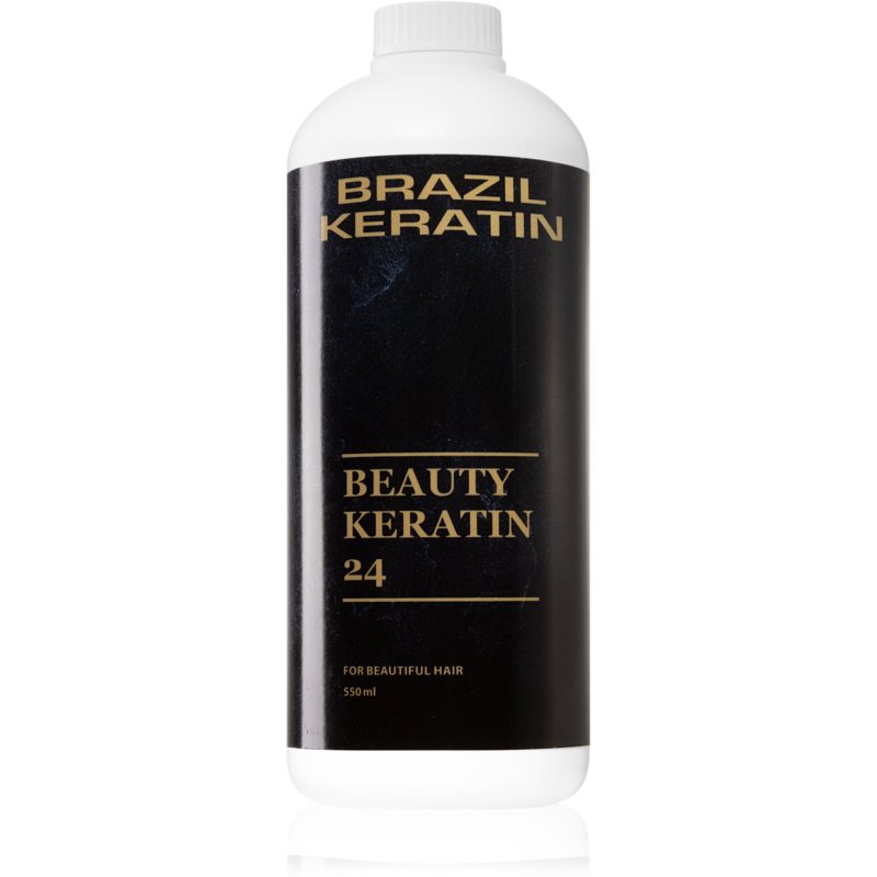Brazil Keratin Keratin Treatment 24 speciális ápolás a sérült haj kisimítására és helyreállítására 550 ml