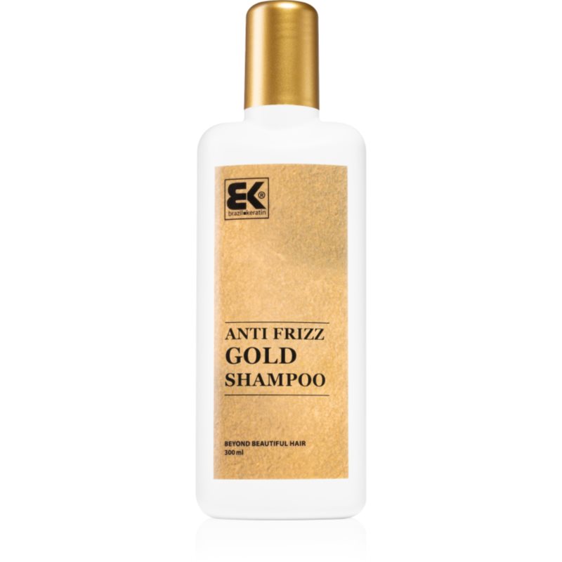 Brazil Keratin Gold Anti Frizz Shampoo koncentrovaný šampon s keratinem 300 ml