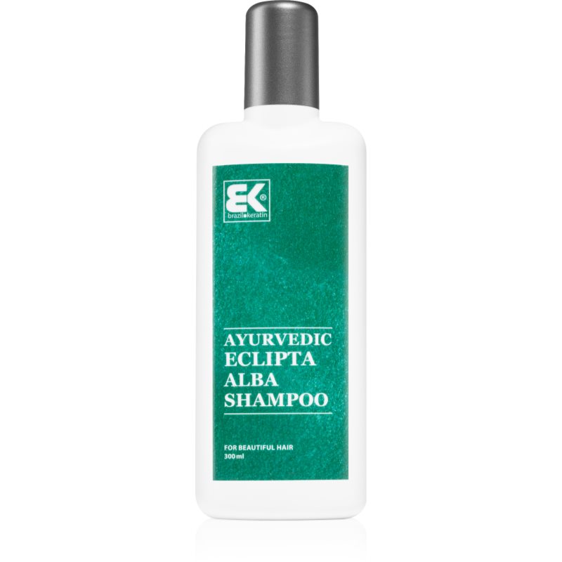 Brazil Keratin Ayurvedic Eclipta Alba Shampoo champú natural a base de hierbas sin sulfatos y parabenos 300 ml