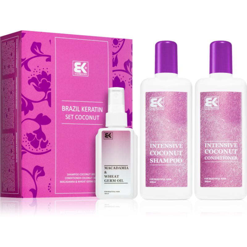 Brazil Keratin Set Coconut Geschenkset (für beschädigtes Haar)