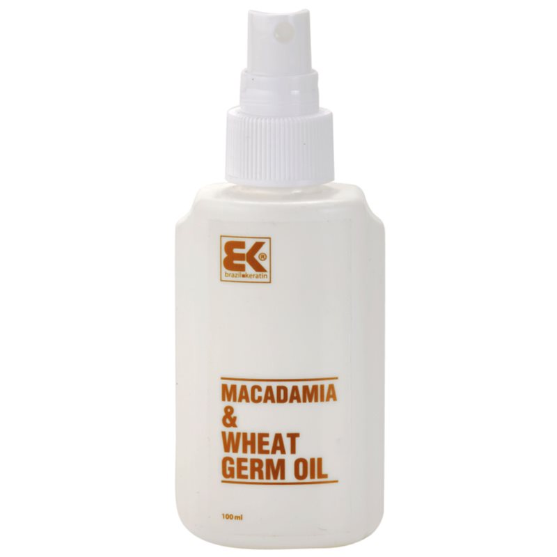Brazil Keratin Macadamia & Wheat Germ Oil олійка для волосся та тіла 100 мл