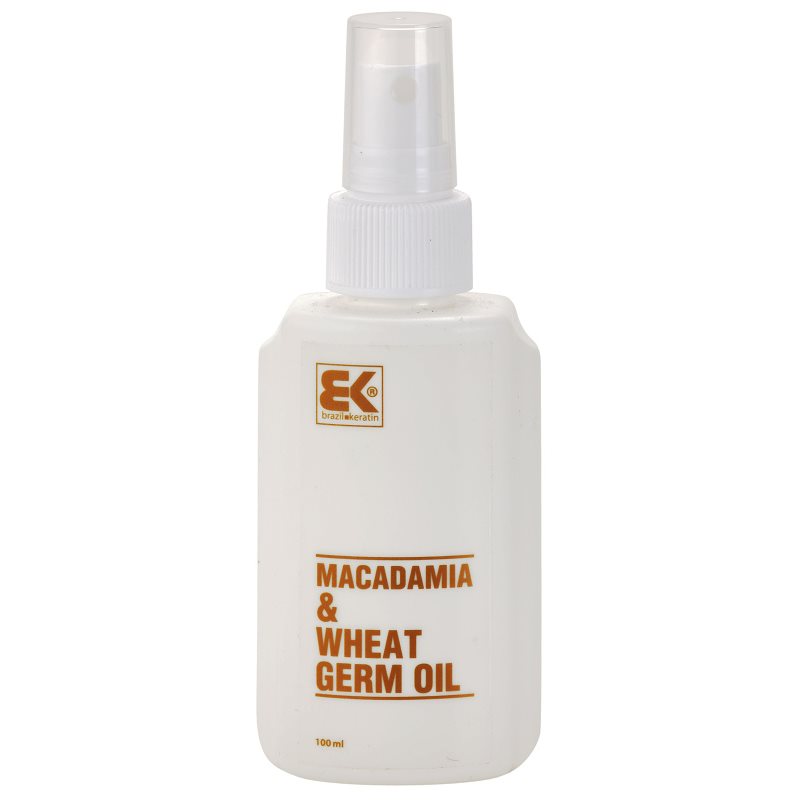 Brazil Keratin Macadamia & Wheat Germ Oil olje za lase in telo 100 ml