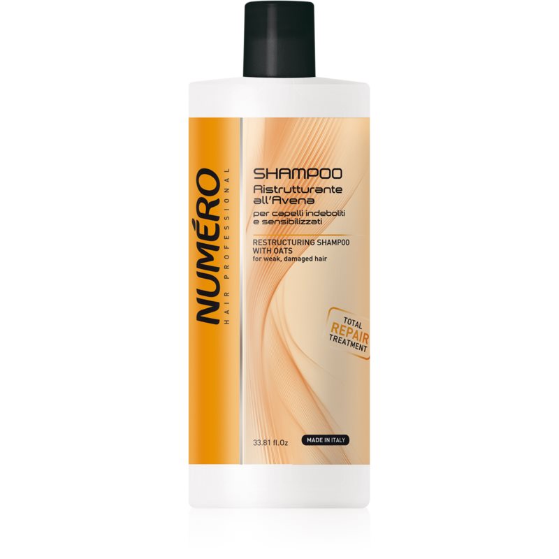 Brelil Numéro Restructuring Shampoo reštrukturalizačný šampón na slabé vlasy 1000 ml
