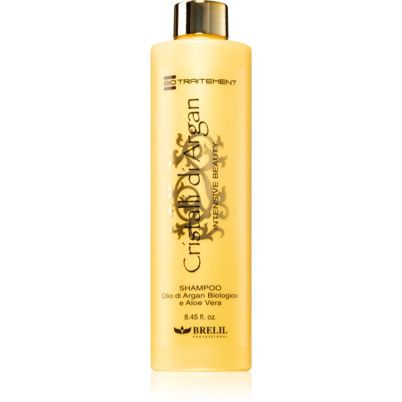 Brelil Numéro Cristalli Di Argan Shampoo зволожуючий шампунь для блиску та шовковистості волосся 250 мл
