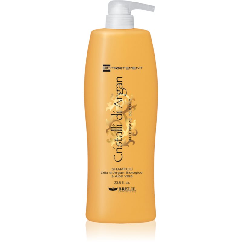Brelil Numéro Cristalli Di Argan Shampoo Moisturising Shampoo For Shiny And Soft Hair 1000 Ml