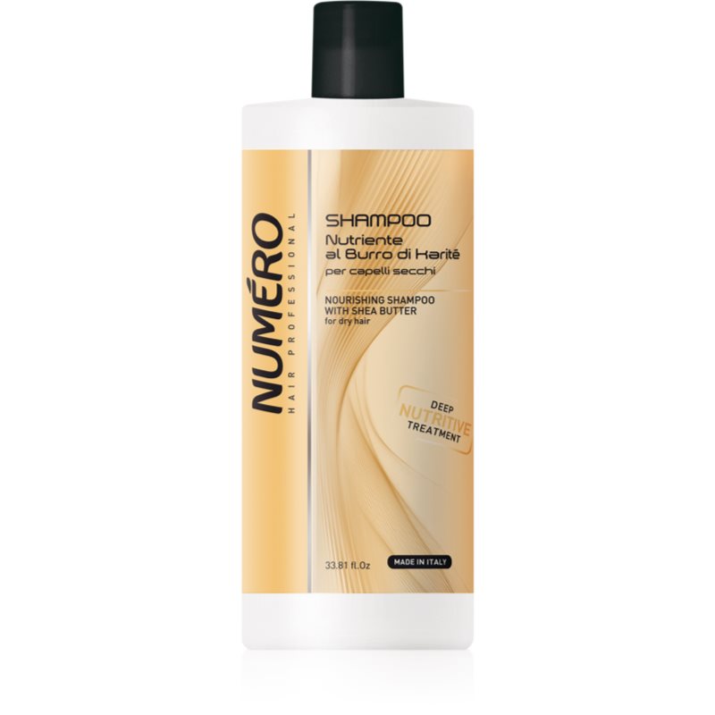 Brelil Numéro Nourishing Shampoo tápláló sampon bambusszal 1000 ml