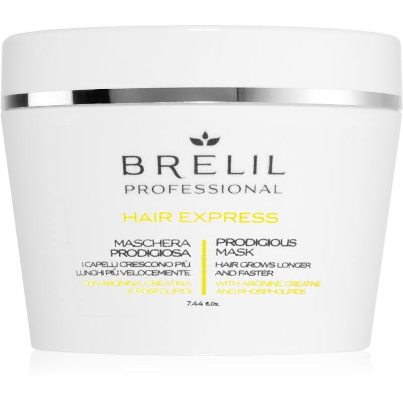 Brelil Numéro Hair Express Prodigious Mask маска для волосся для зміцнення та покращення росту волосся 220 мл