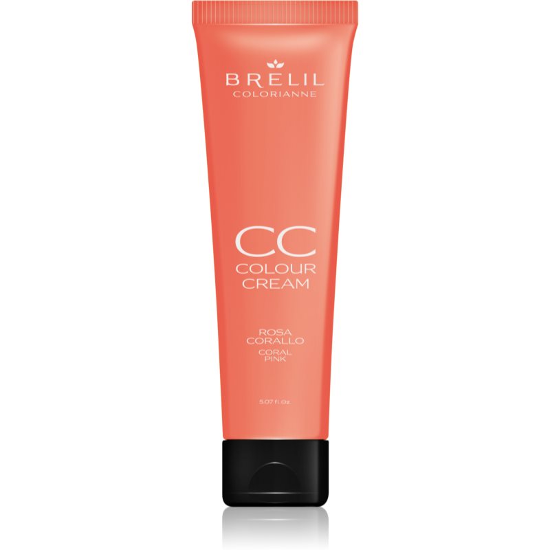 Brelil Professional CC Colour Cream colour cream for all hair types shade Coral Pink 150 ml
